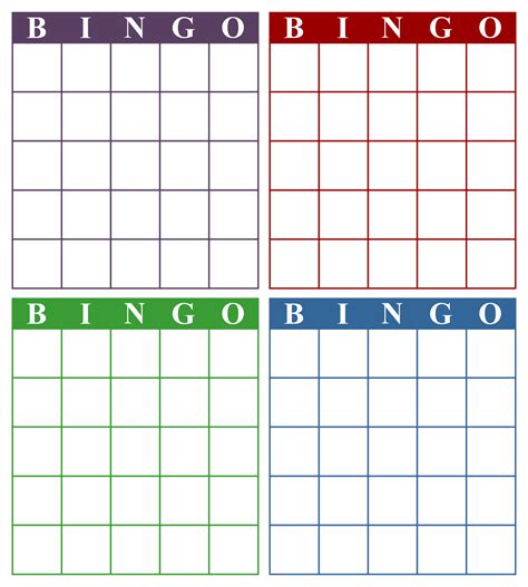 bingo feld free